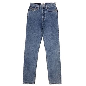 RE/DONE-Originals x WW84 High Rise Ankle Crop in 80s Retro Indigo